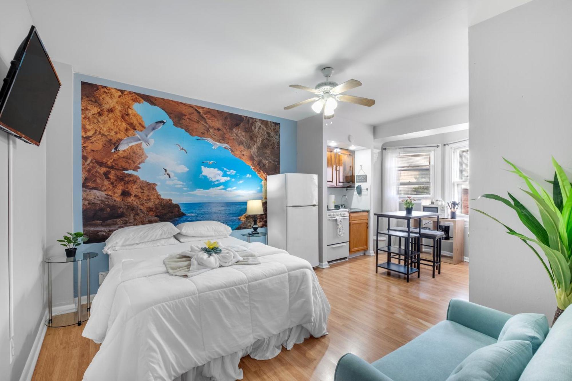 Stylish Studio In City Center Филаделфия Екстериор снимка